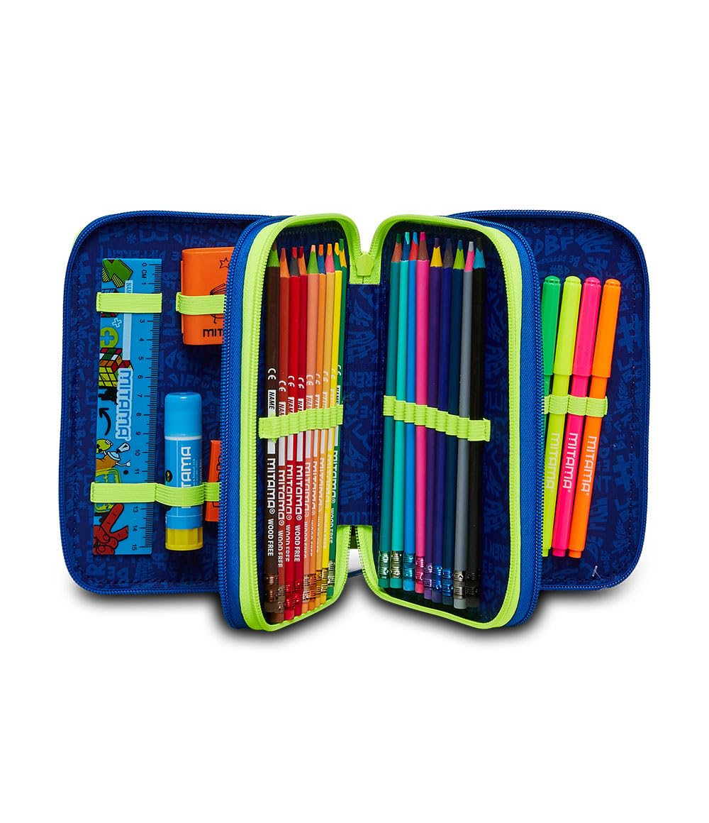 mitama-astuccio-super-triplo-dino-dj-multicolore-47-pezzi-completo image 2