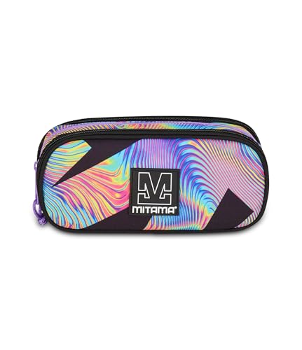 mitama-zipack-astuccio-scuola-triplo-scomparto-completo-nero image 8