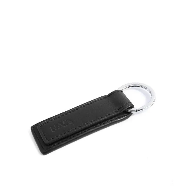 nava-design-smooth-portachiavi-piatto-in-pelle-nero image 1