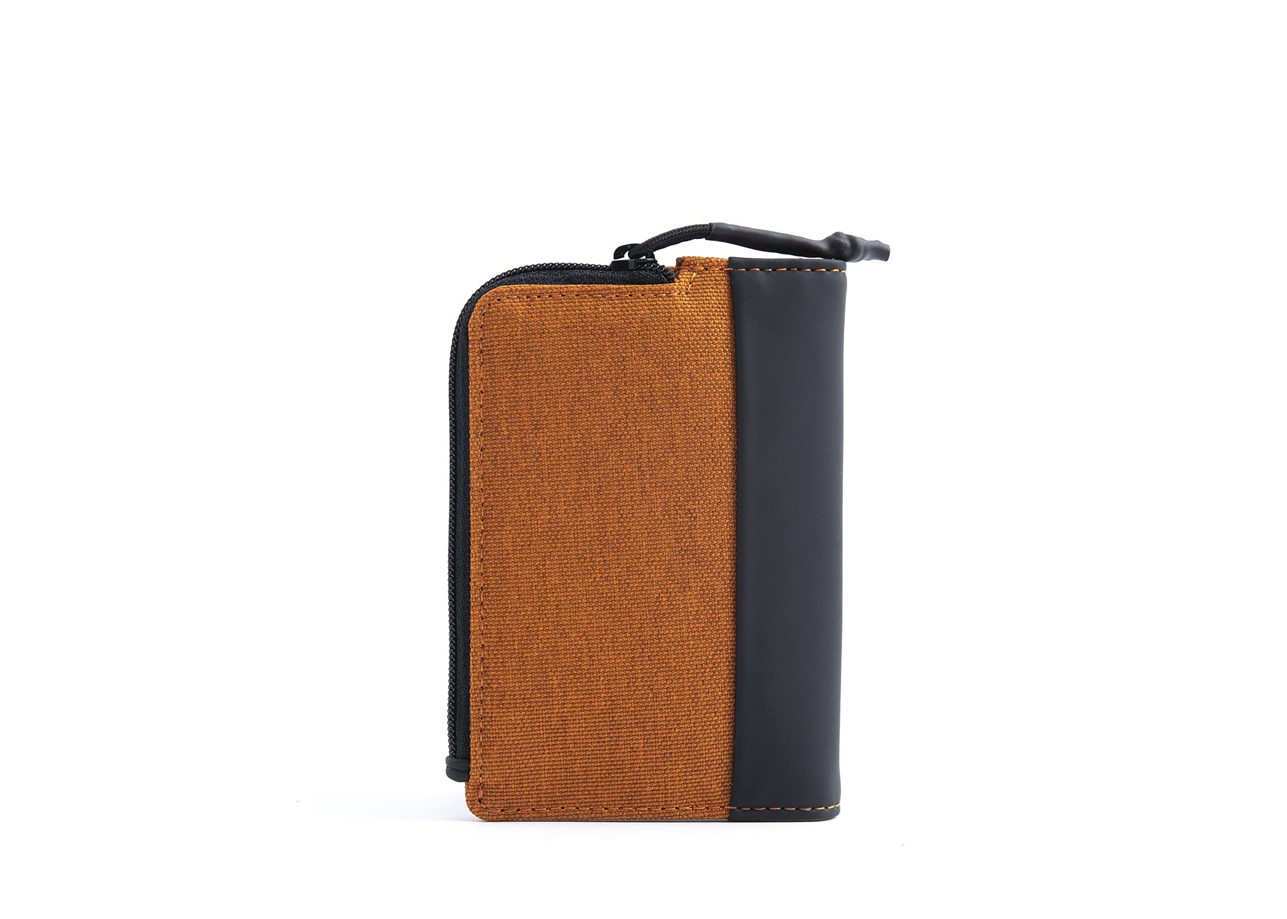 nava-design-twin-porta-carte-4-tasche-con-portamonete-zip-e-rfid-arancione-12-x- image 1
