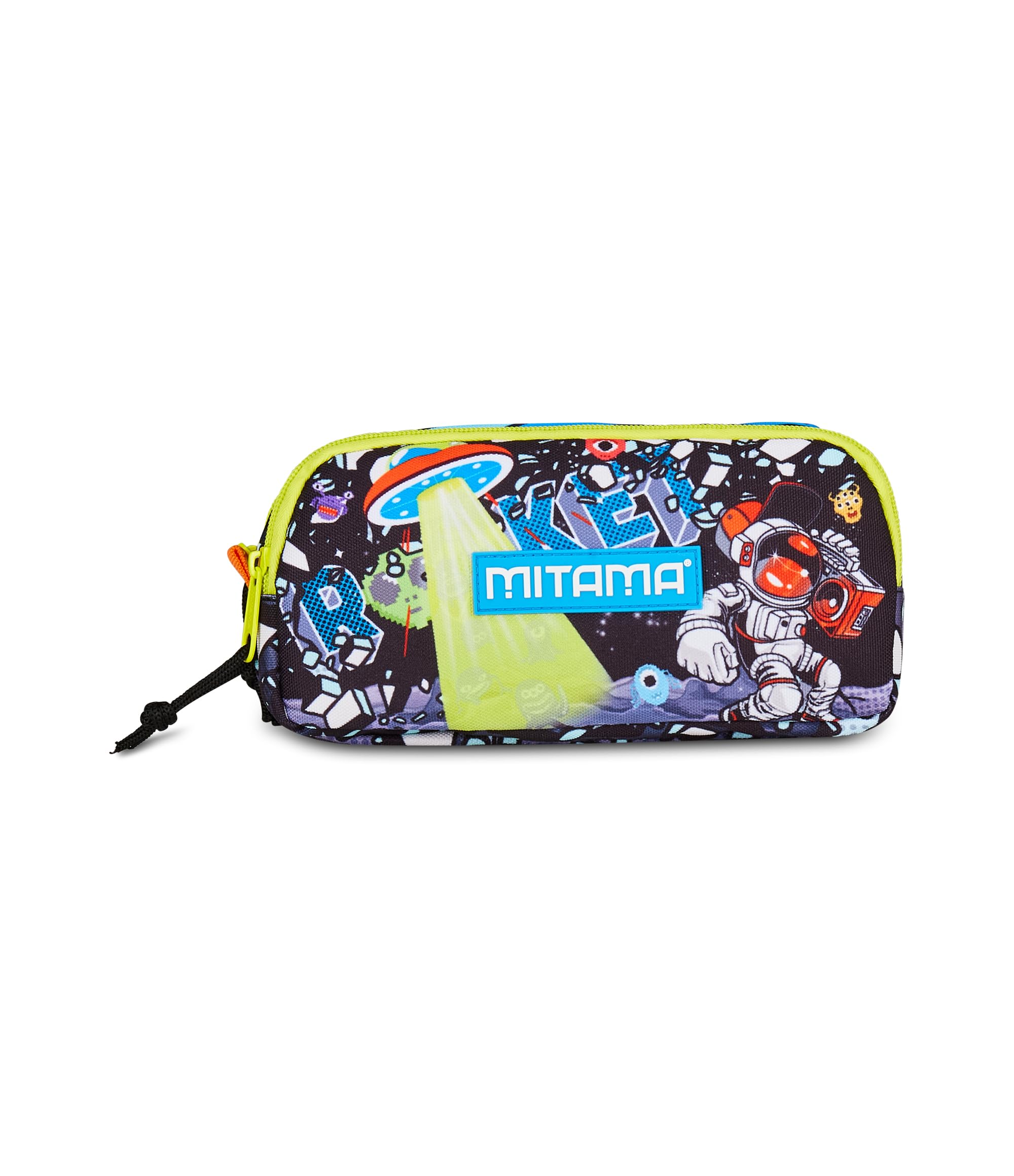 mitama-junior-portapenne-2-zip-disco-space-nero-da-riempire image 3