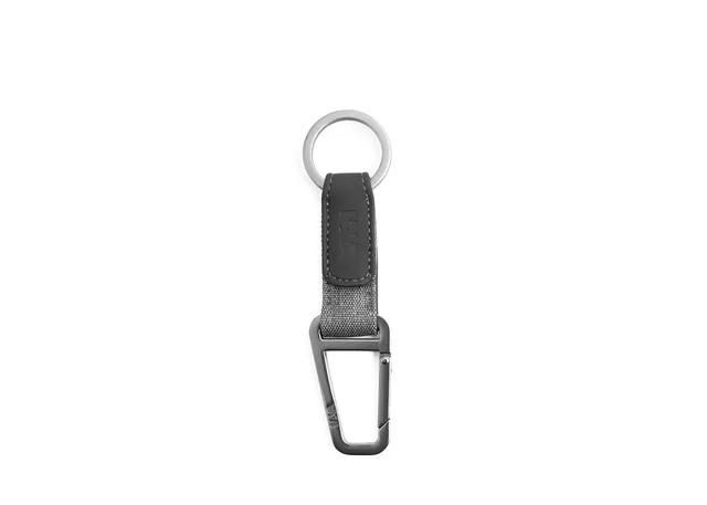 nava-design-twin-portachiavi-con-anello-e-moschettone-antracite-13-x-3-cm image 1