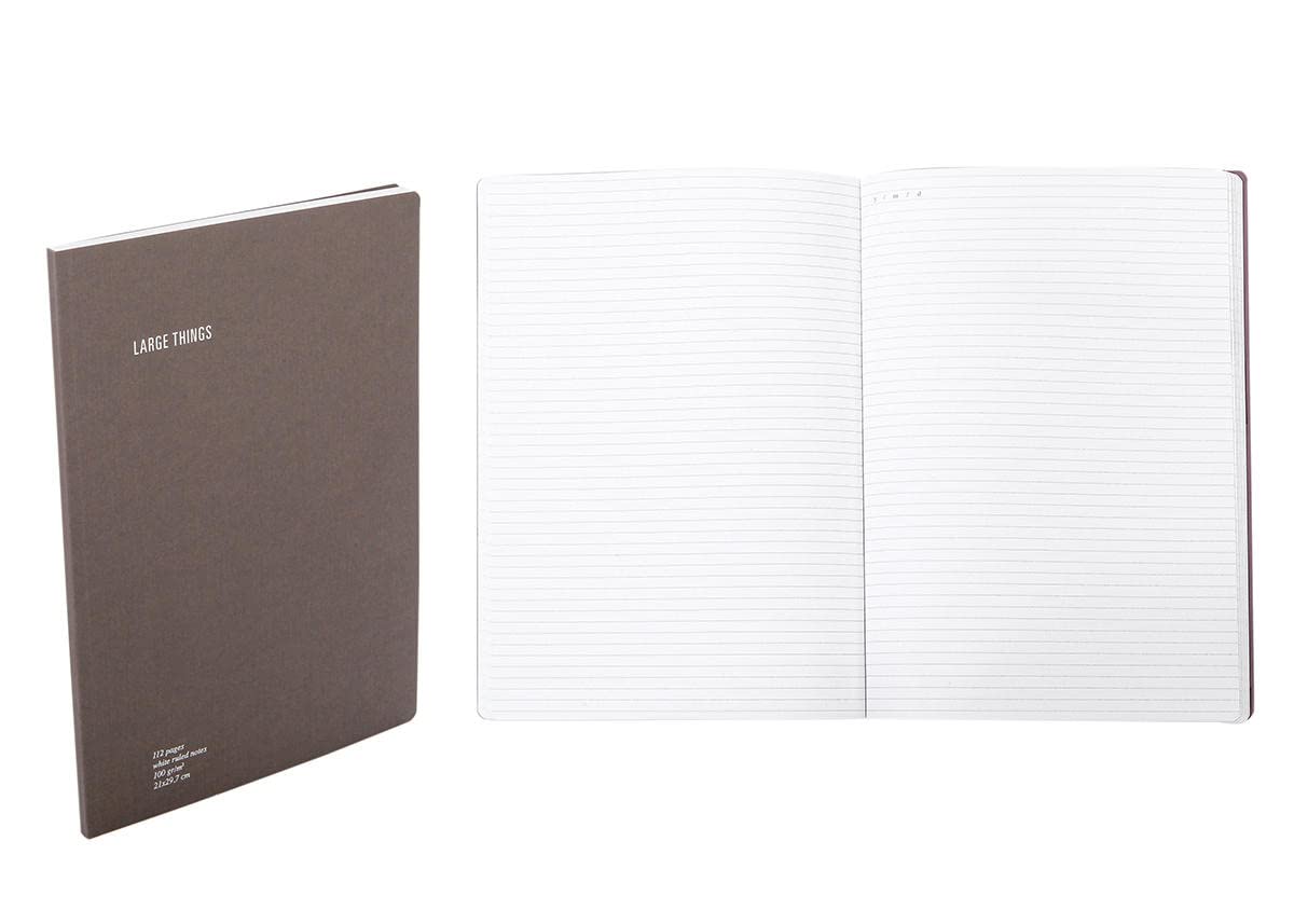 nava-design-everything-notes-a4-a-righe-con-tasca-30x21-cm-caff image 1