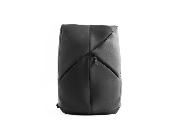mh-way-stone-zaino-organizzato-geometrie-tasche-nero-41x27x14-cm image 1