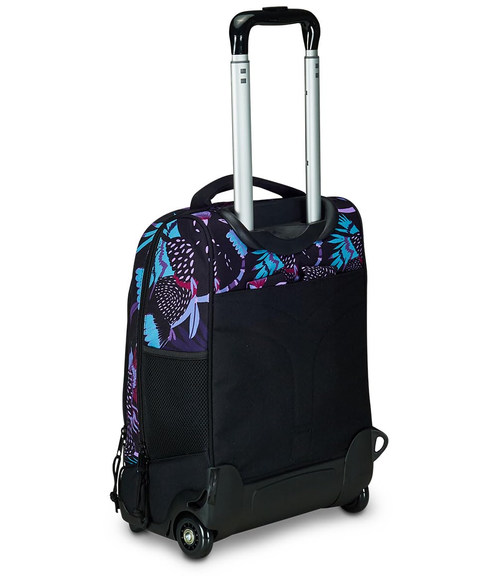 mitama-trolley-dr-purple-bloom-zaino-trolley-scuola-elementare-nero-e-viola image 8