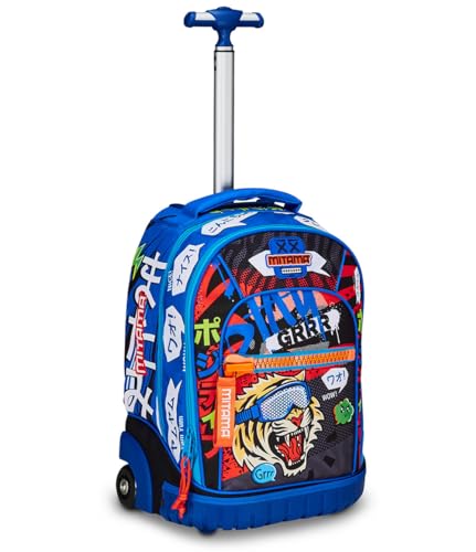 mitama-trolley-run-maxi-tiger-wild-blu-a-doppio-scomparto image 8
