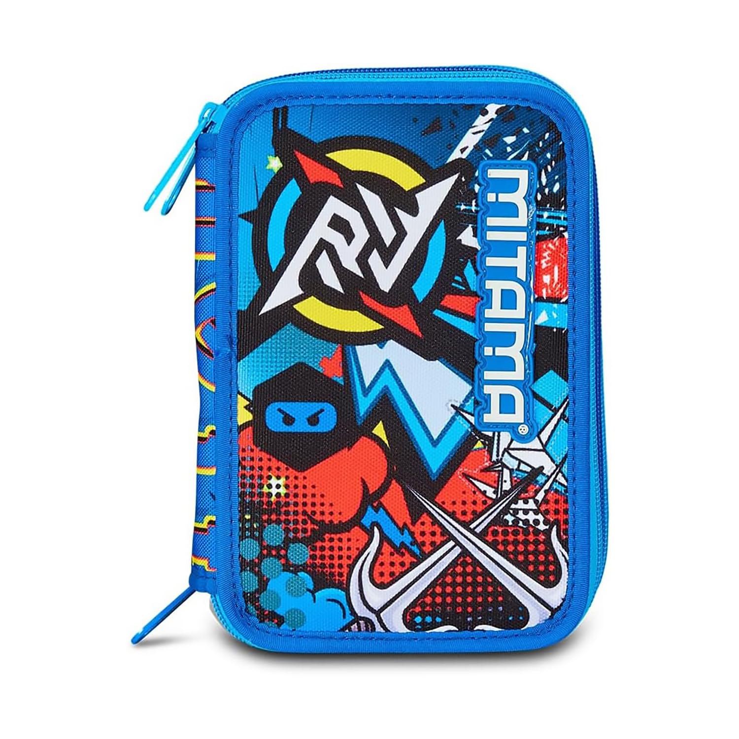 mitama-triplo-mysterious-warriors-astuccio-scuola-3-scomparti-47-pz image 6