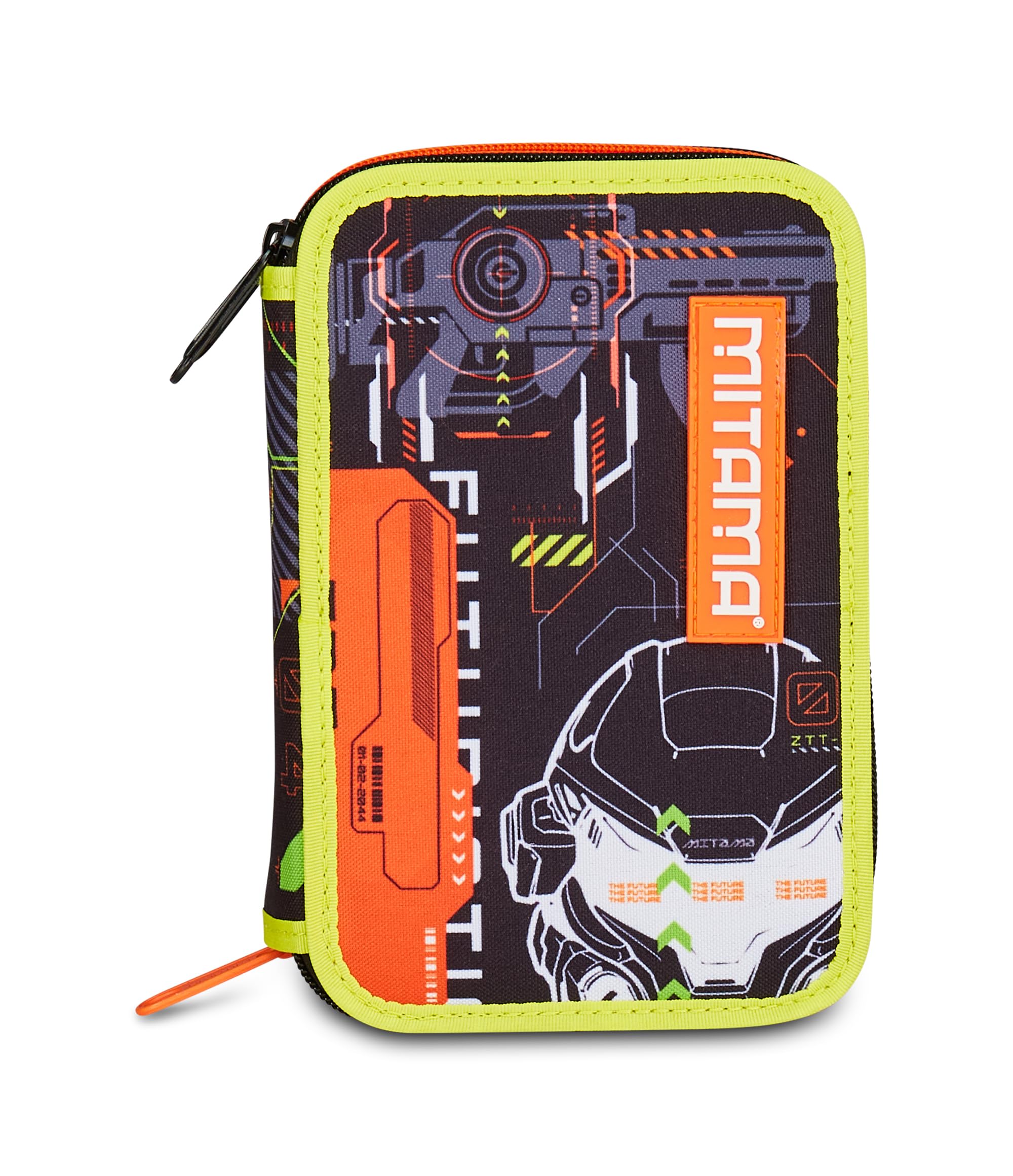 mitama-fluo-battle-astuccio-scuola-3-scomparti-47-pezzi-14-5x7-4x20-cm image 6