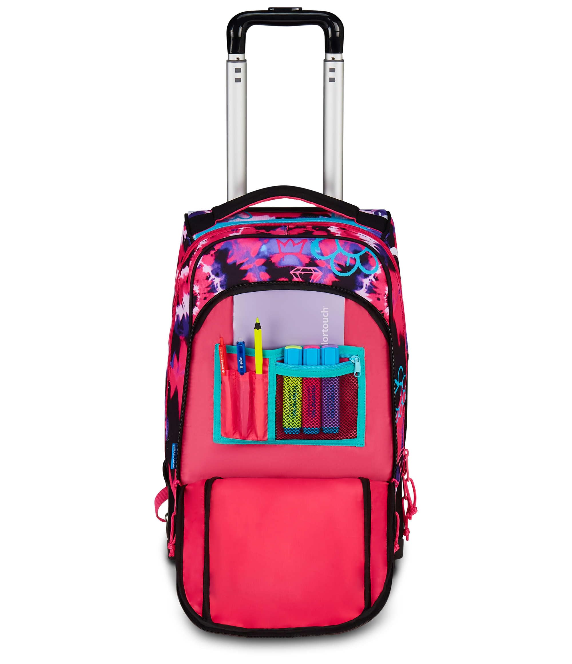 mitama-trolley-scuola-dr-junior-tyelove-fucsia-viola-con-doppia-maniglia image 7
