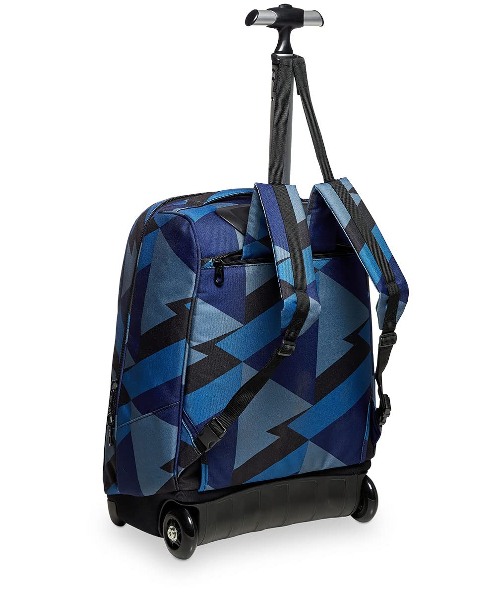 invicta-trolley-scuola-2-in-1-mountain-blue-37-lt-con-tasca-porta-pc image 7