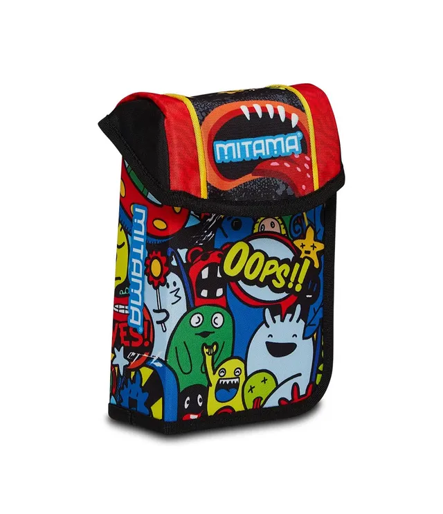 mitama-astuccio-scuola-1-zip-upside-creatures-multicolore-43-pz-incluso image 1