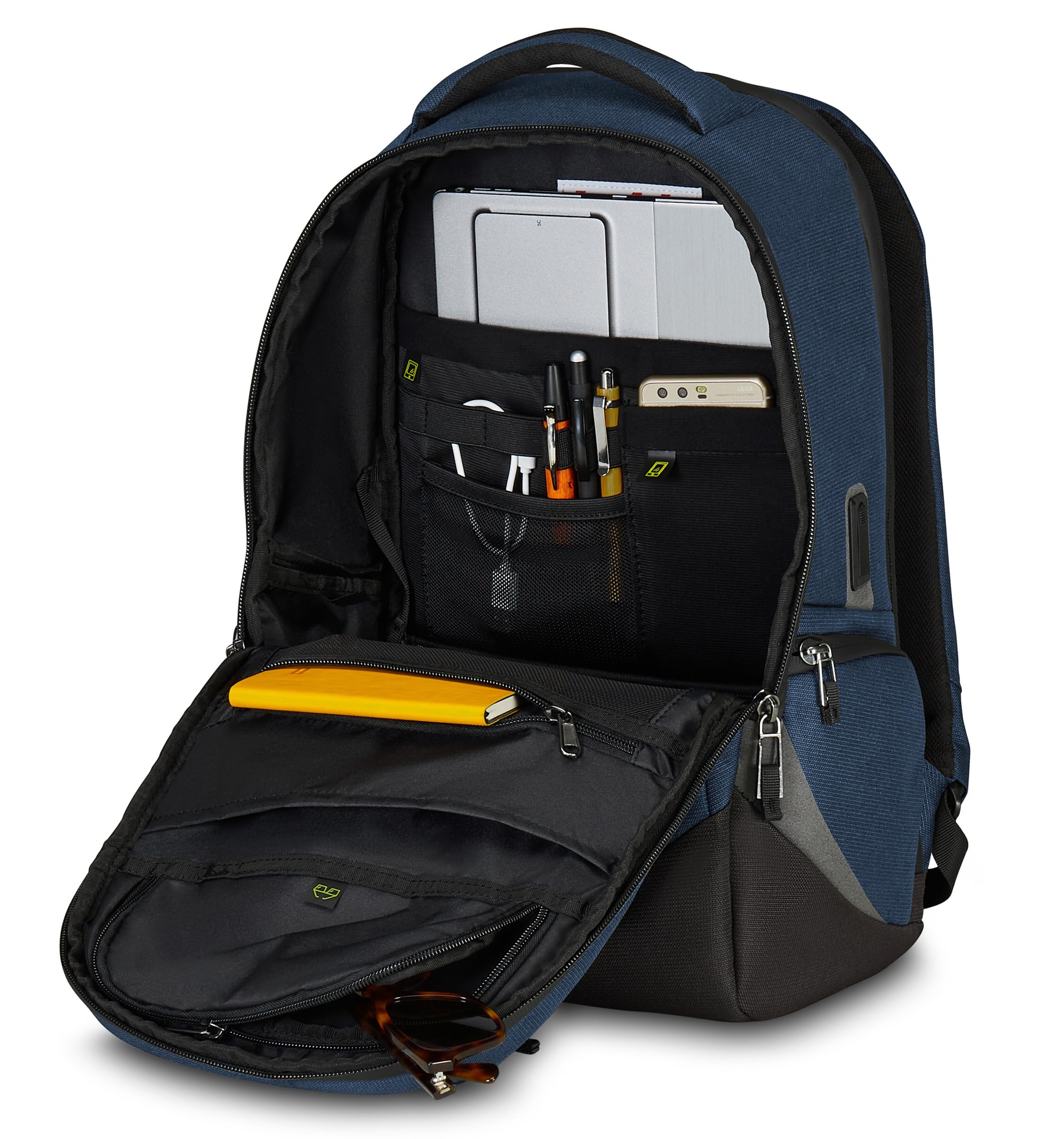 invicta-zaino-mate-s-monoscomparto-con-tasca-laptop-e-porta-usb image 7