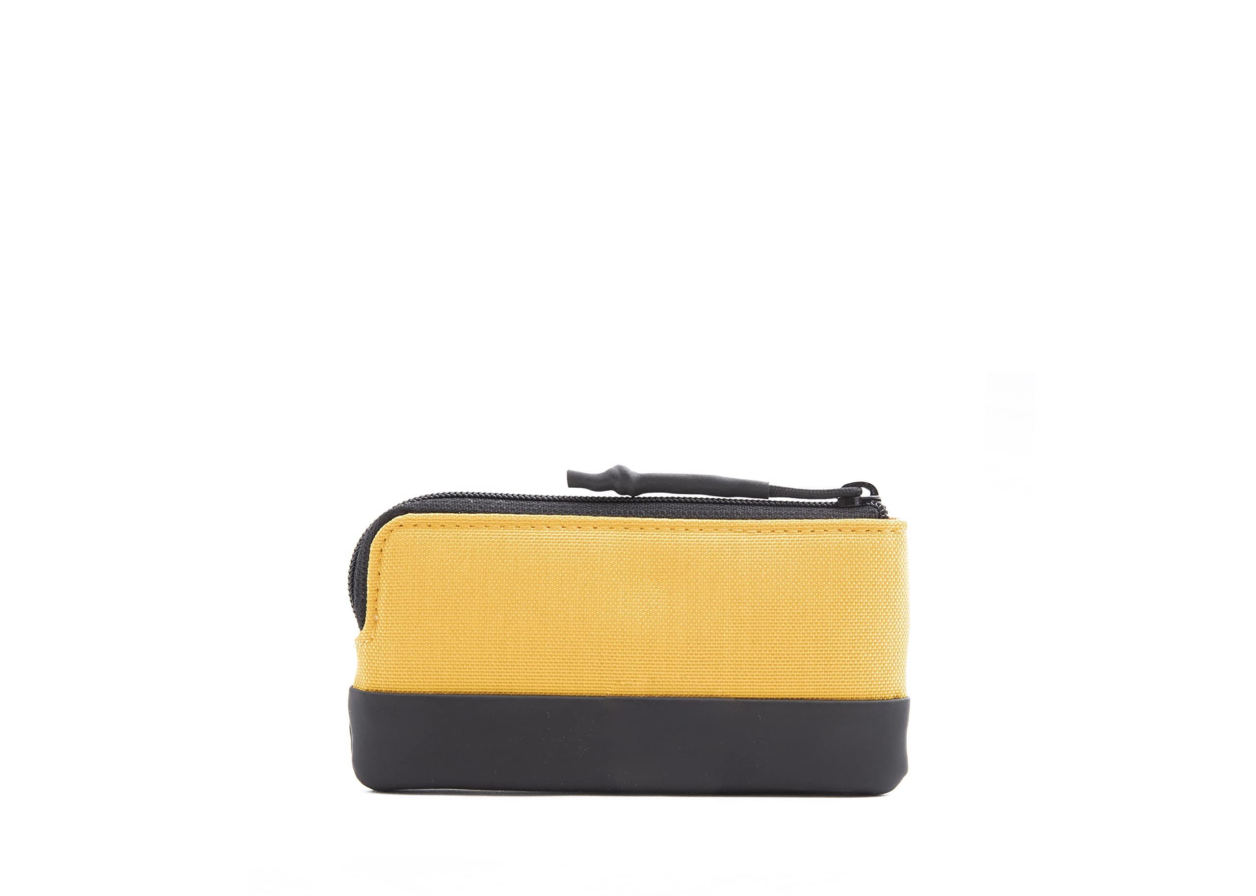 nava-design-twin-astuccio-con-zip-e-portachiavi-a-catena-yellow-7x12x1-cm image 5
