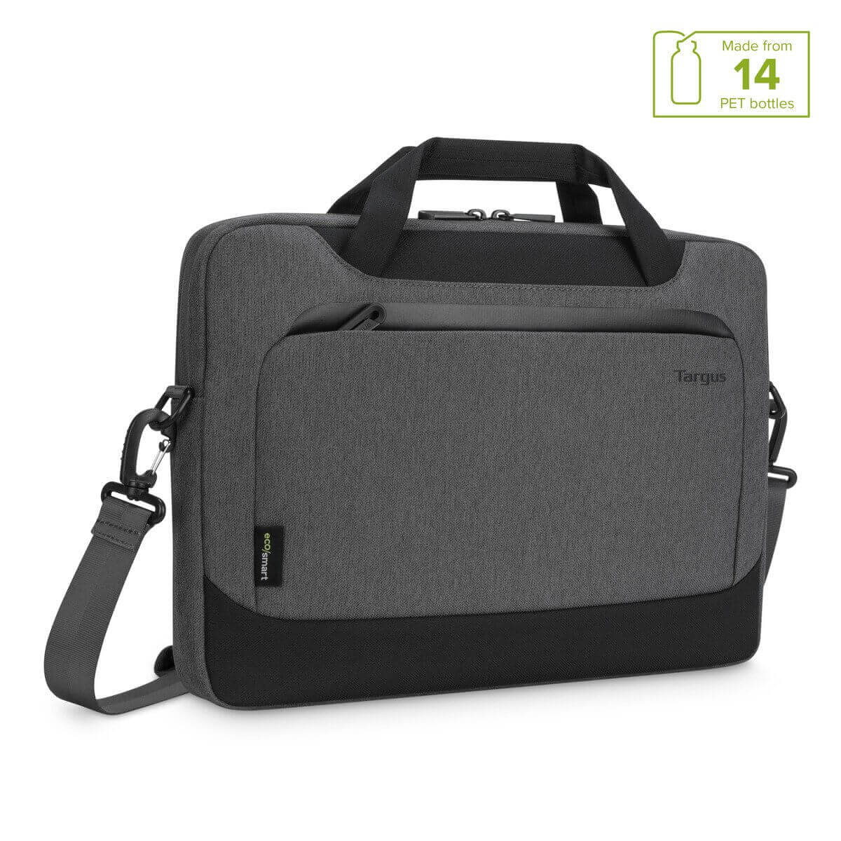 targus-cypress-15-6-slimcase-con-ecosmart-grigia image 1