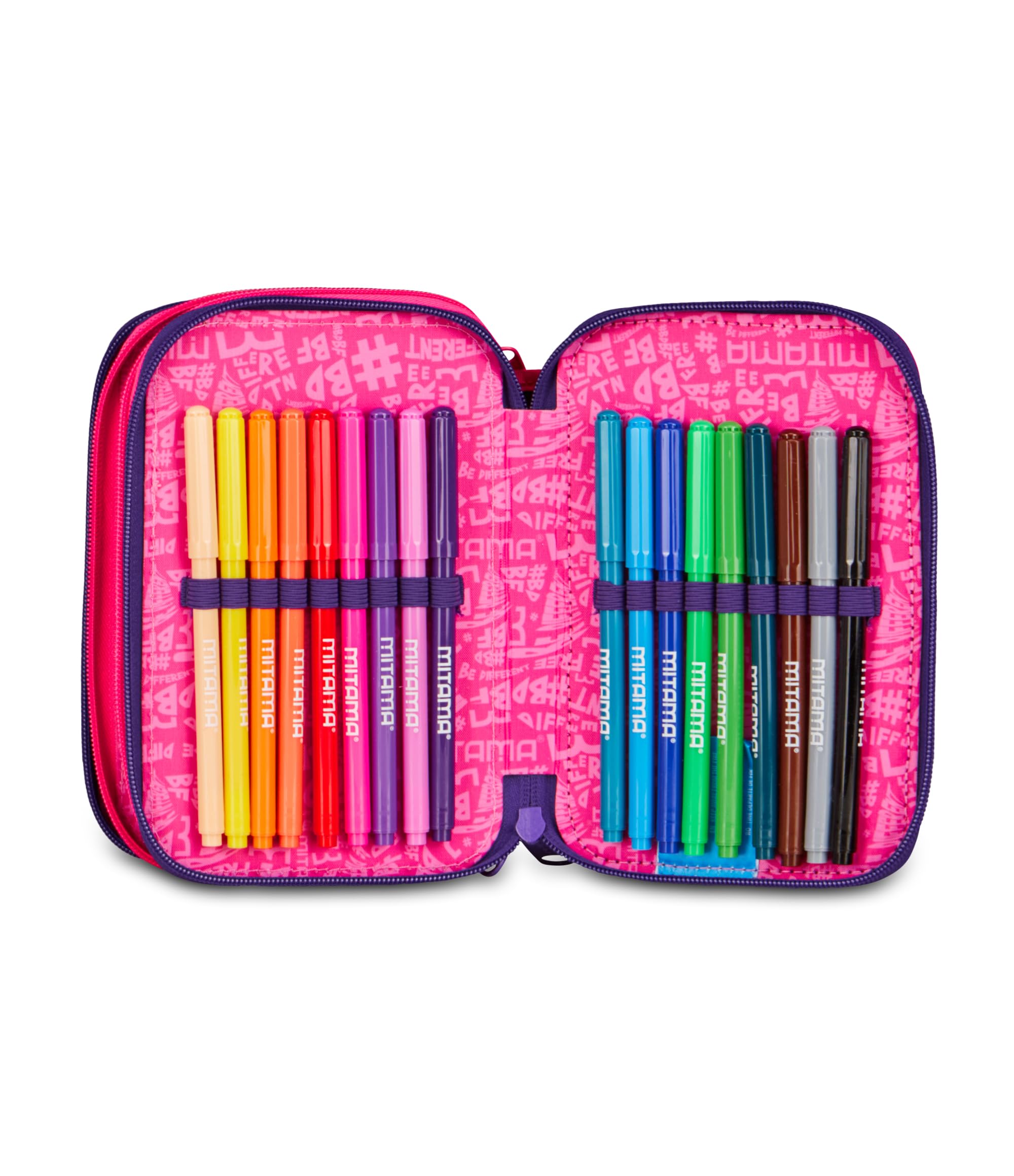 mitama-musiclove-astuccio-triplo-47-pezzi-con-spinny-pen-multicolore image 5