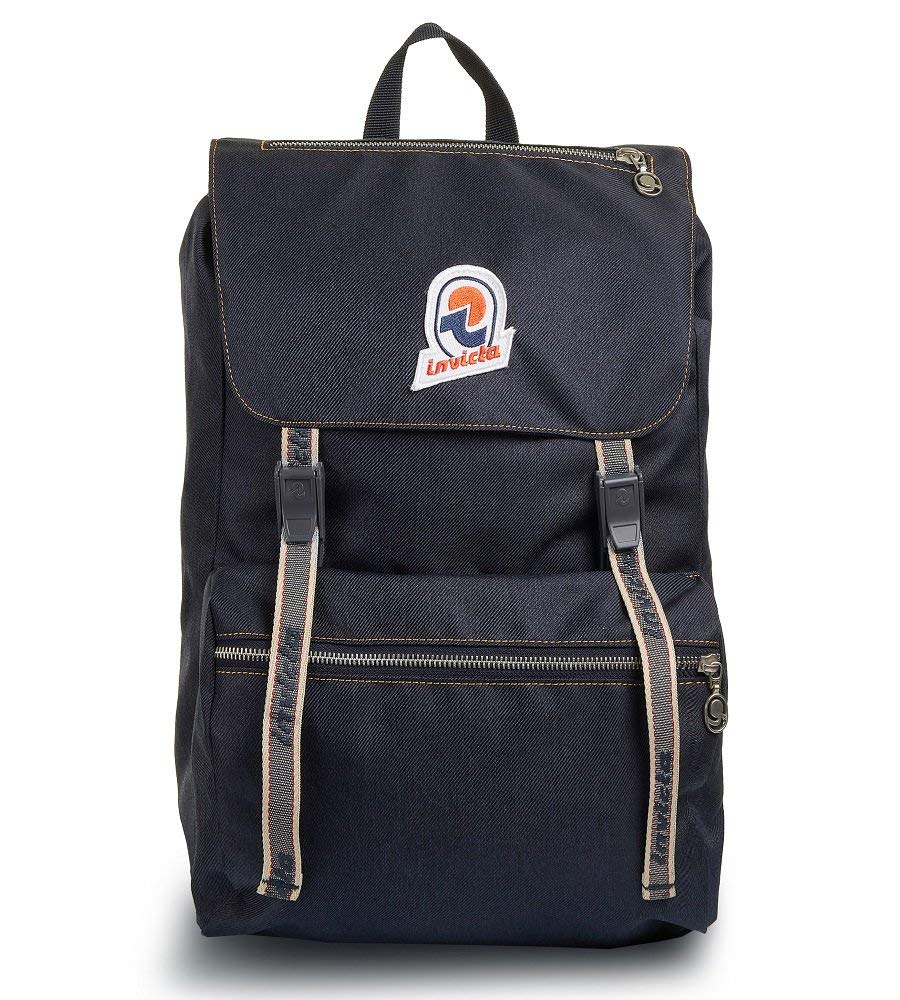 invicta-jolly-solid-small-zainetto-donna-ufficio-viaggio-100-eco-material-con-ta image 1