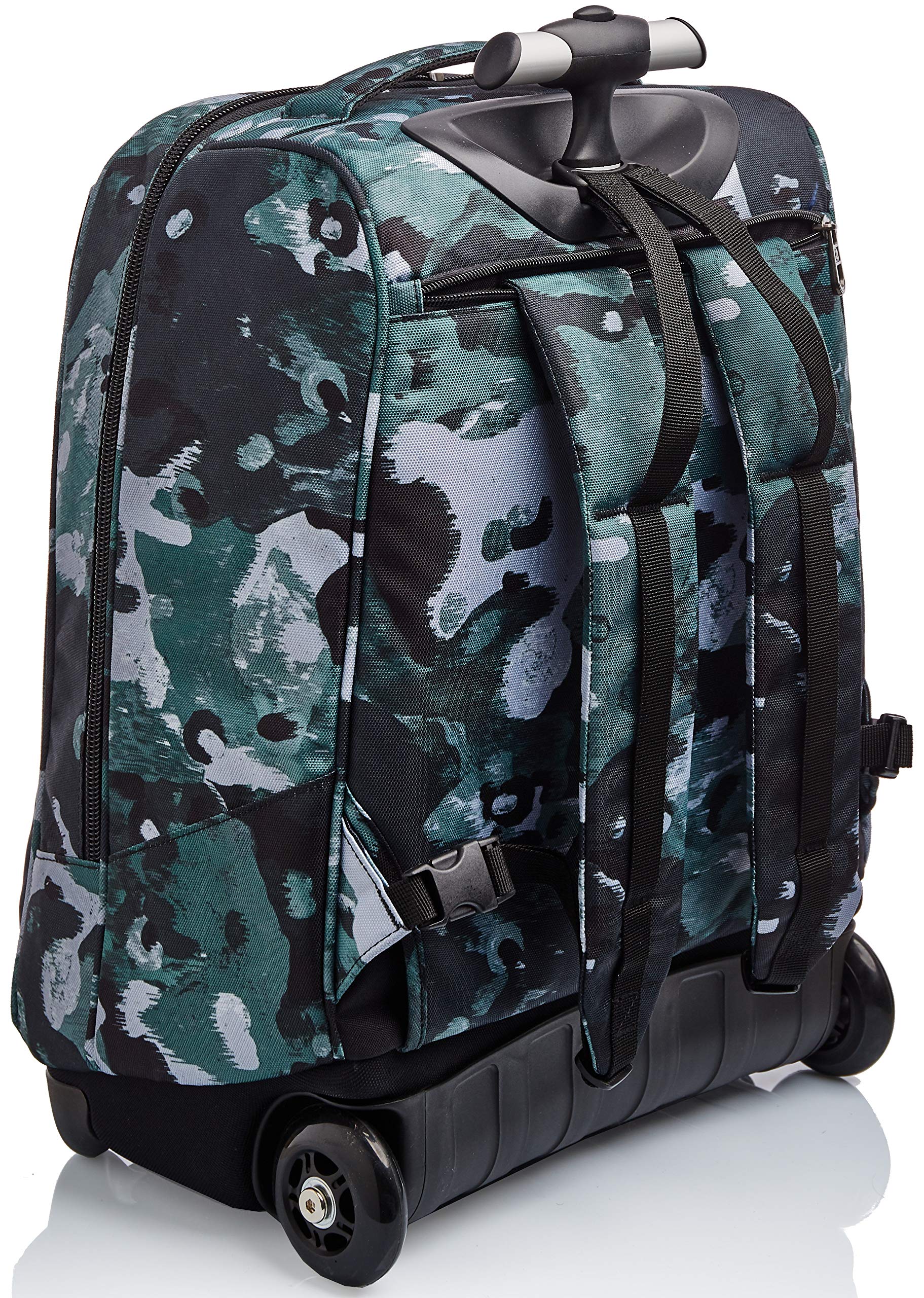 invicta-trolley-scuola-camo-shades-verde-2-in-1-zaino-con-ruote-35-lt image 7