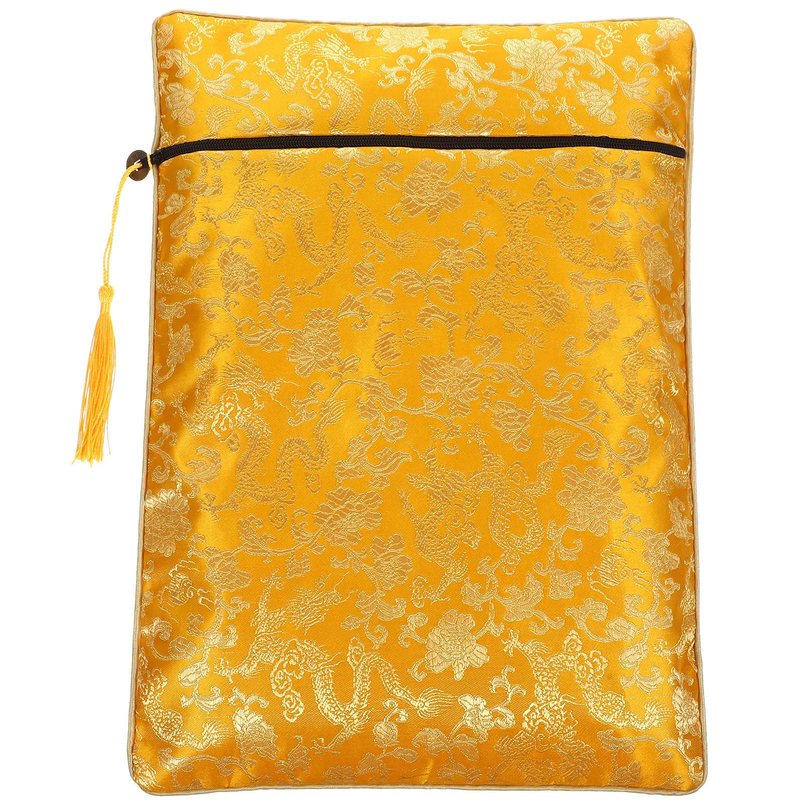 mitama-junior-astuccio-con-zip-giallo-pencil-case-multifunzione-per-scuola-e-not image 1