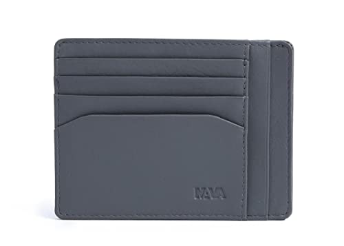 nava-design-smooth-portafoglio-portacarte-in-pelle-8-cc-grigio-9x13-cm image 2