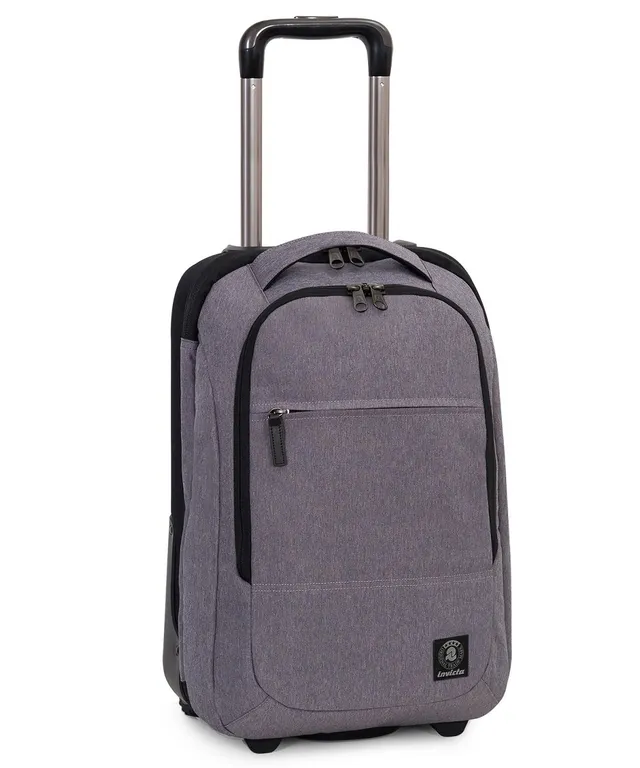 invicta-biz-trolley-29-lt-grigio-35-x-50-x-20-cm-bagaglio-a-mano image 1
