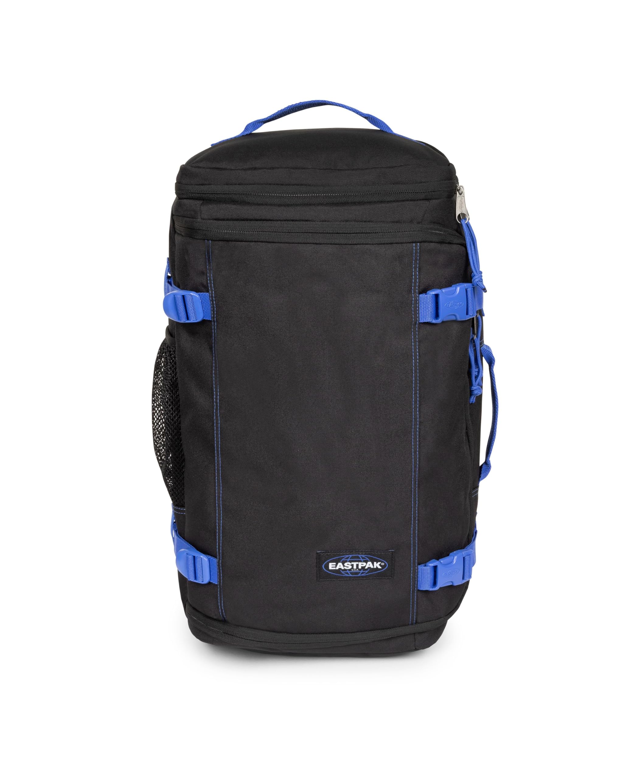 eastpak-carry-pack-borsone-da-viaggio-45-l-laptop-17-contrast-nero-blu image 1