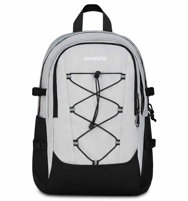 invicta-invict-act-plus-zaino-scuola-29l-grigio-doppio-scomparto-con-tasca-pc-14 image 1