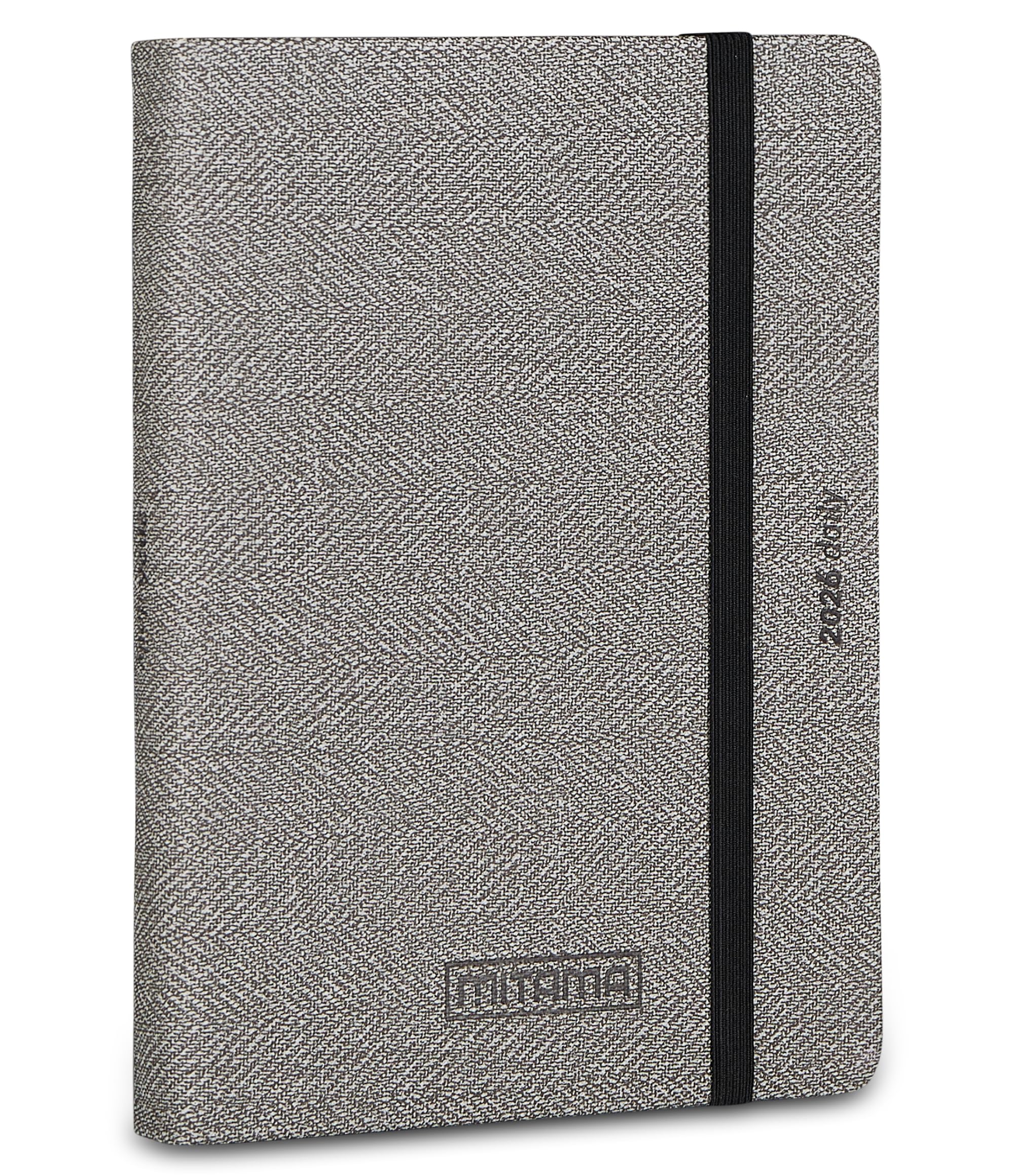 mitama-agenda-giornaliera-2026-grigio-15x21-cm-con-matita image 5
