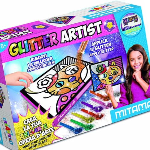 mitama-glitter-artist-quadretto-adesivo-a4-con-8-polveri-glitter-e-2-colle-glitt image 4