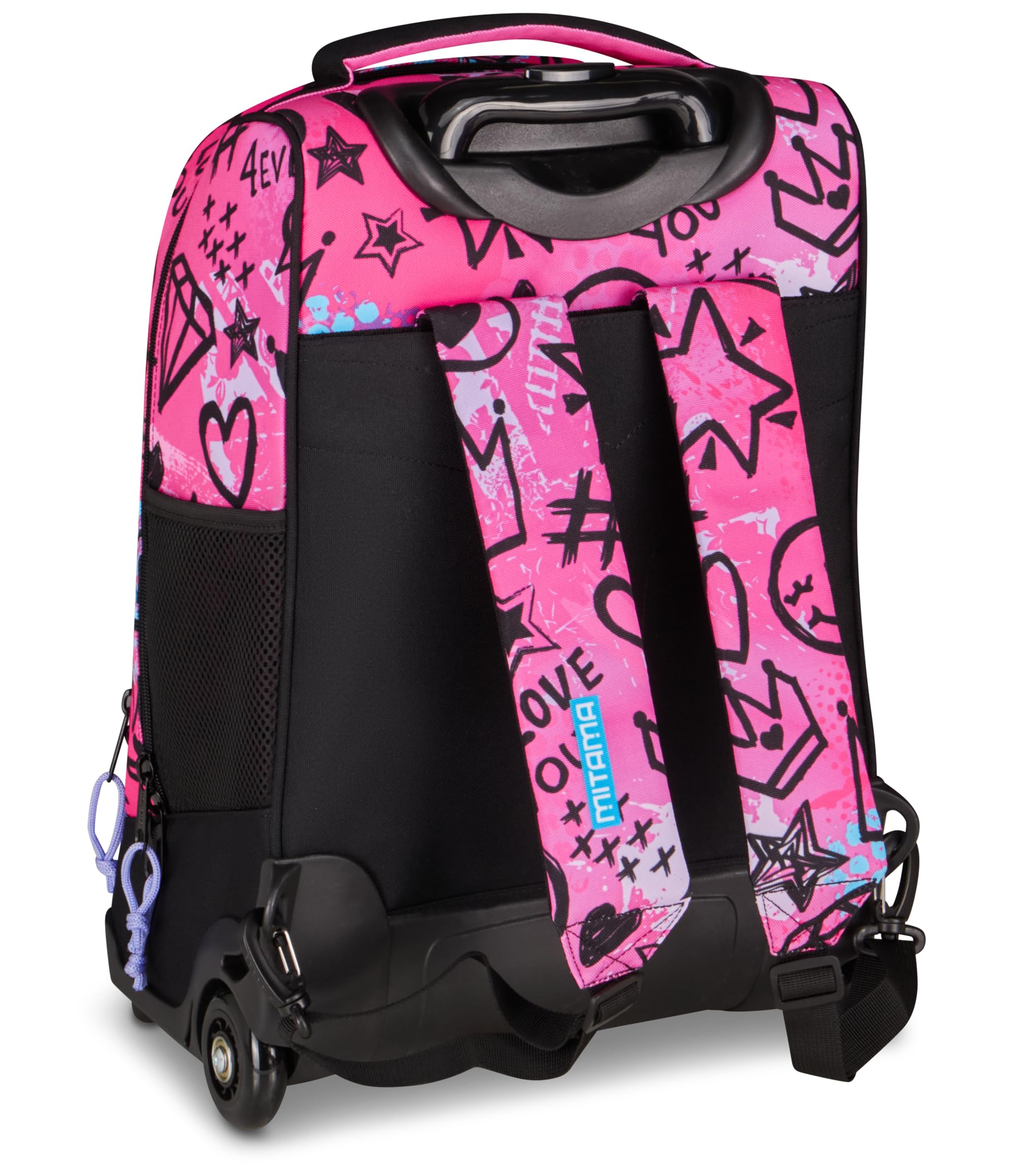 mitama-m-power-rocknlove-zaino-trolley-doppio-uso-34-litri-rosa image 6
