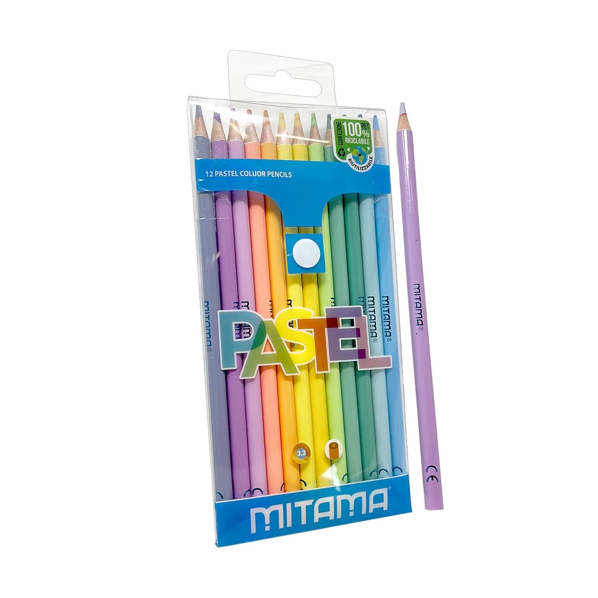 mitama-pastelli-pastel-confezione-12-matite-laccate-mina-3-3-mm image 2