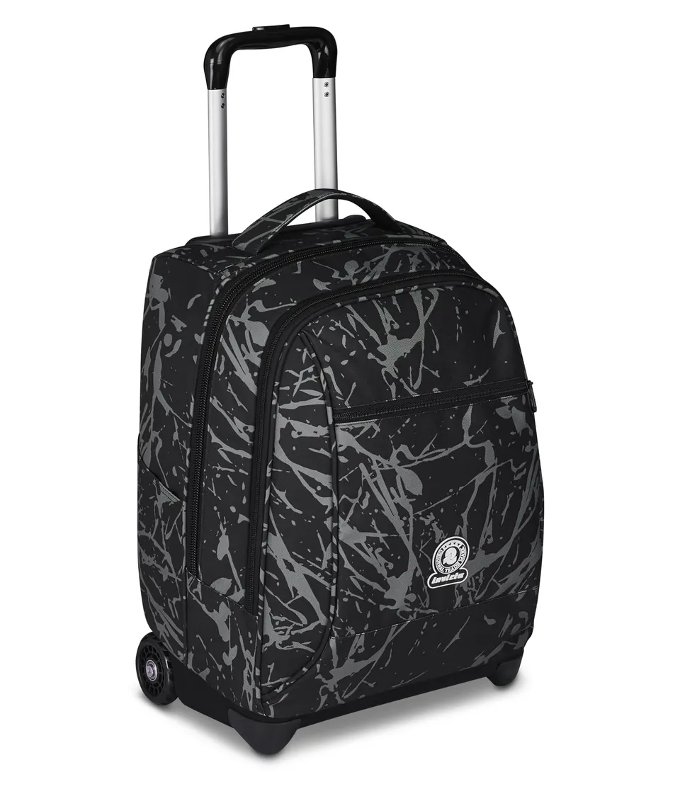 invicta-new-benin-fantasy-grigio-trolley-scuola-2-in-1-zaino-36-lt image 1