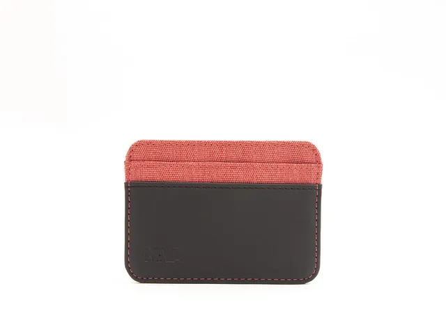 nava-design-twin-porta-carte-di-credito-4-tasche-con-rfid-rosso-corallo-7-x-10-c image 1