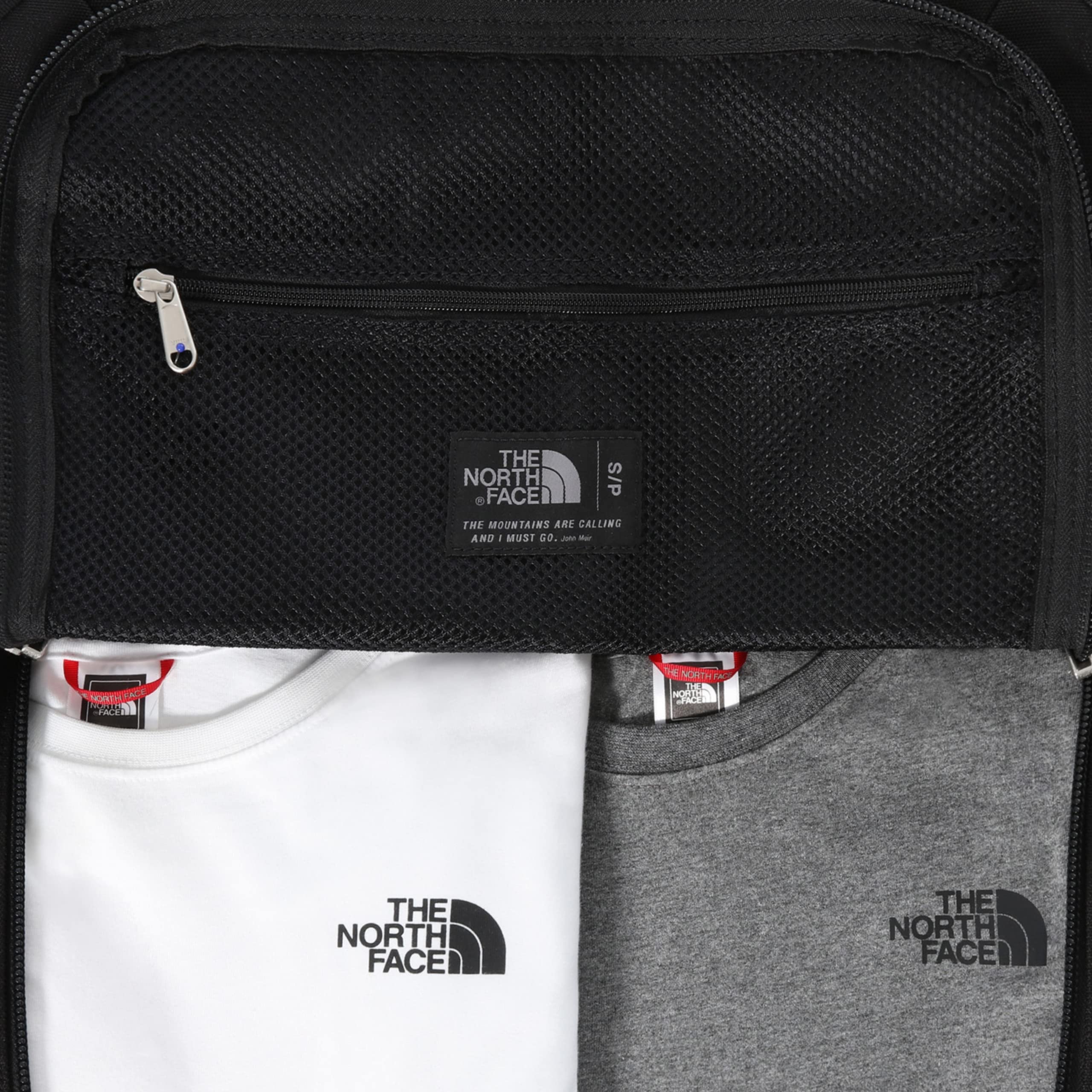 the-north-face-gilman-duffel-l-borsone-con-spallacci-nero-cachi image 6