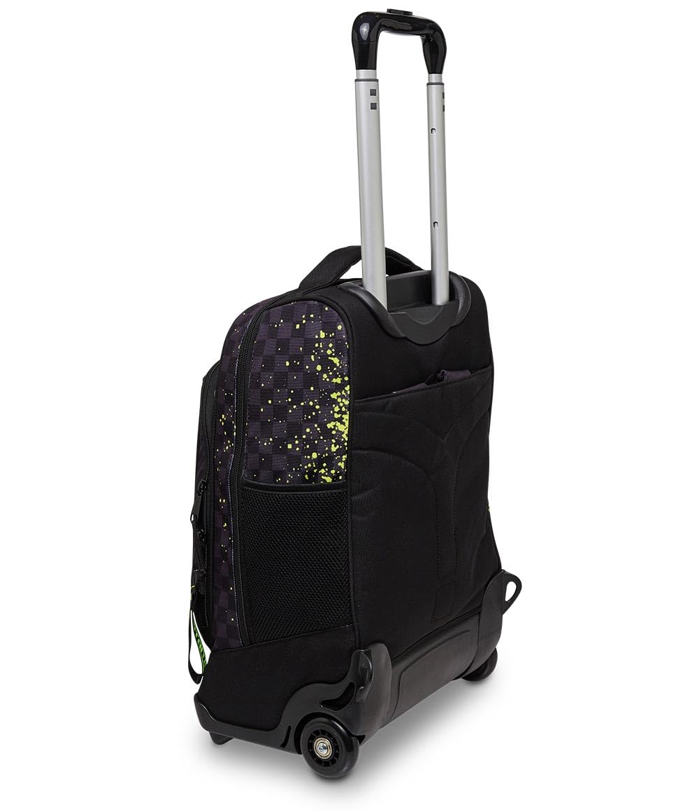 mitama-dr-trolley-bdbf-fluo-spots-nero-trolley-scuola-doppio-scomparto image 4