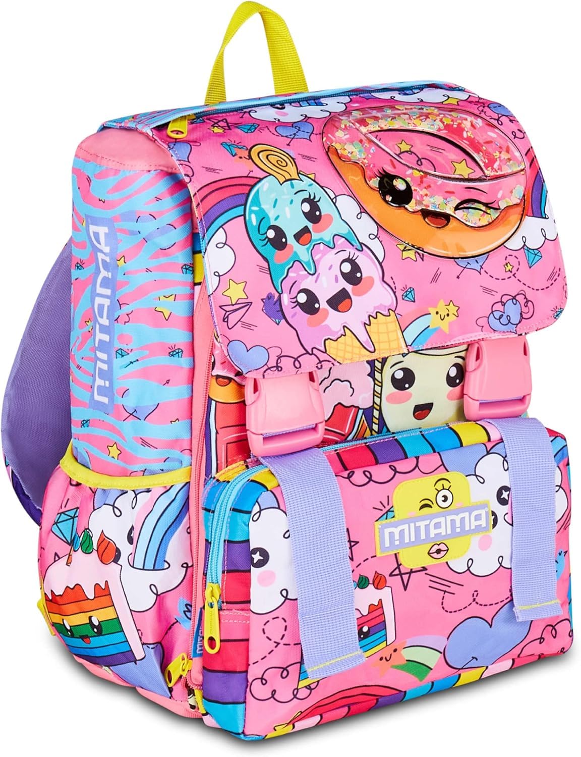mitama-sweet-donuts-zaino-scuola-triplo-scomparto-28-lt-estensibile image 1