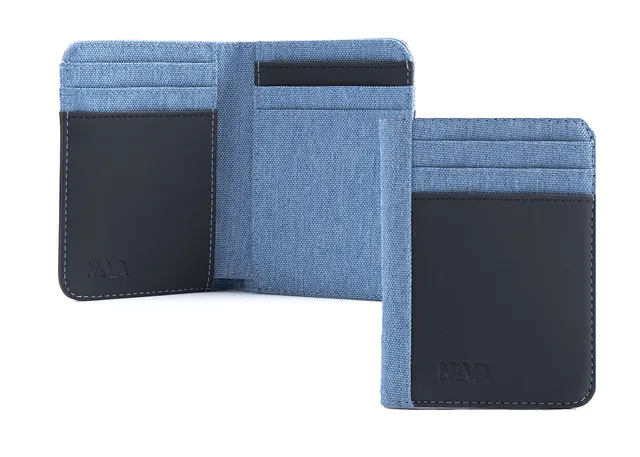nava-design-twin-porta-carte-12-tasche-con-rfid-azzurro-11-x-8-cm image 1