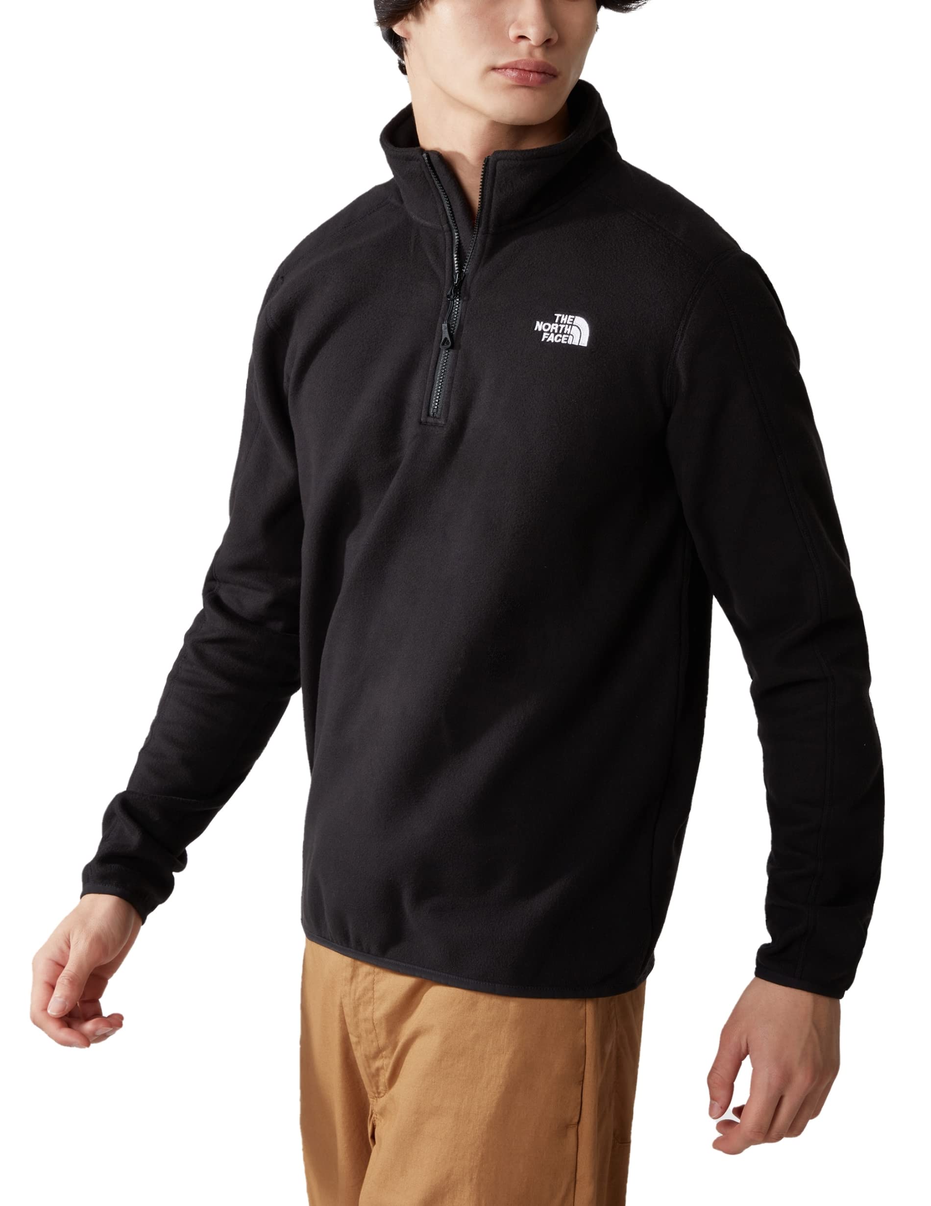 the-north-face-resolve-giacca-pile-con-zip-a-un-quarto-da-uomo image 1