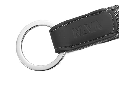 nava-design-twin-portachiavi-con-anello-e-moschettone-antracite-13-x-3-cm image 7