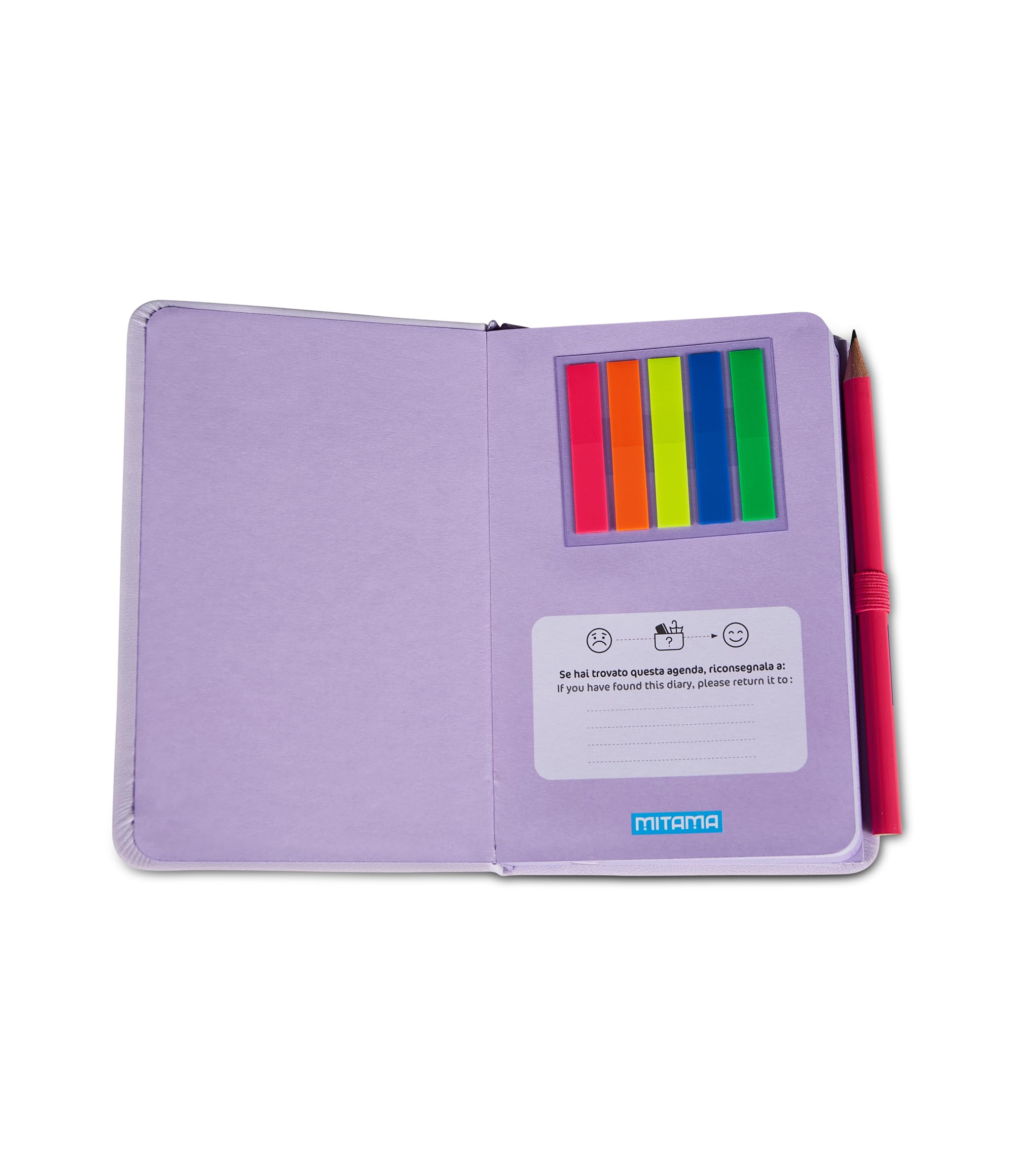 mitama-agenda-settimanale-2026-pocket-lilla-9-x-14-cm-18-mesi image 2