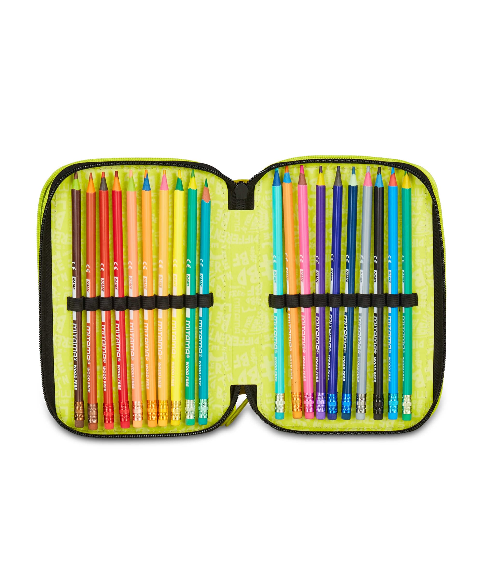 mitama-super-triplo-flash-astuccio-scuola-3-scomparti-completo-47-pezzi image 5