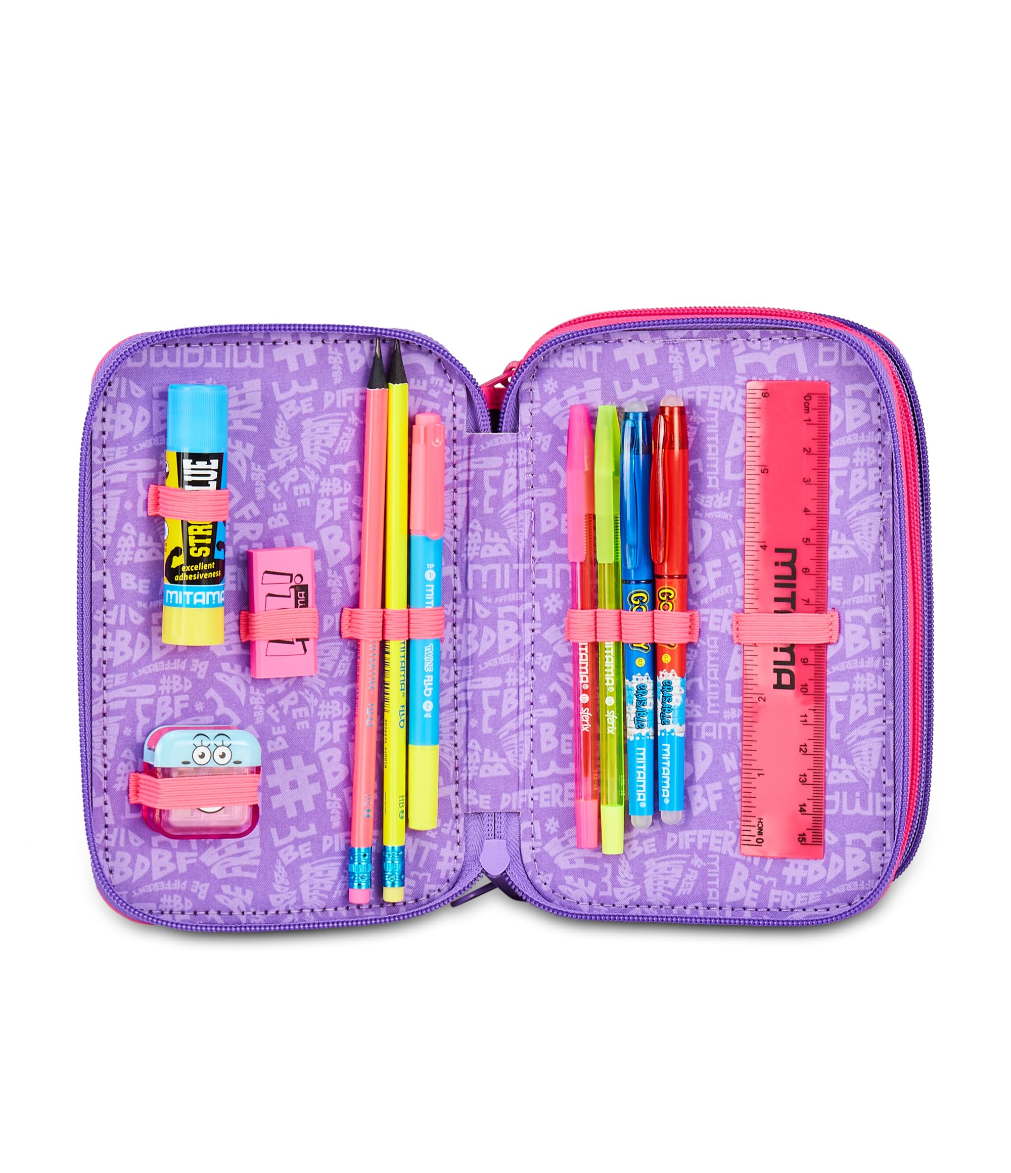 mitama-astuccio-scuola-3-scomparti-tyelove-completo-47-pz image 5