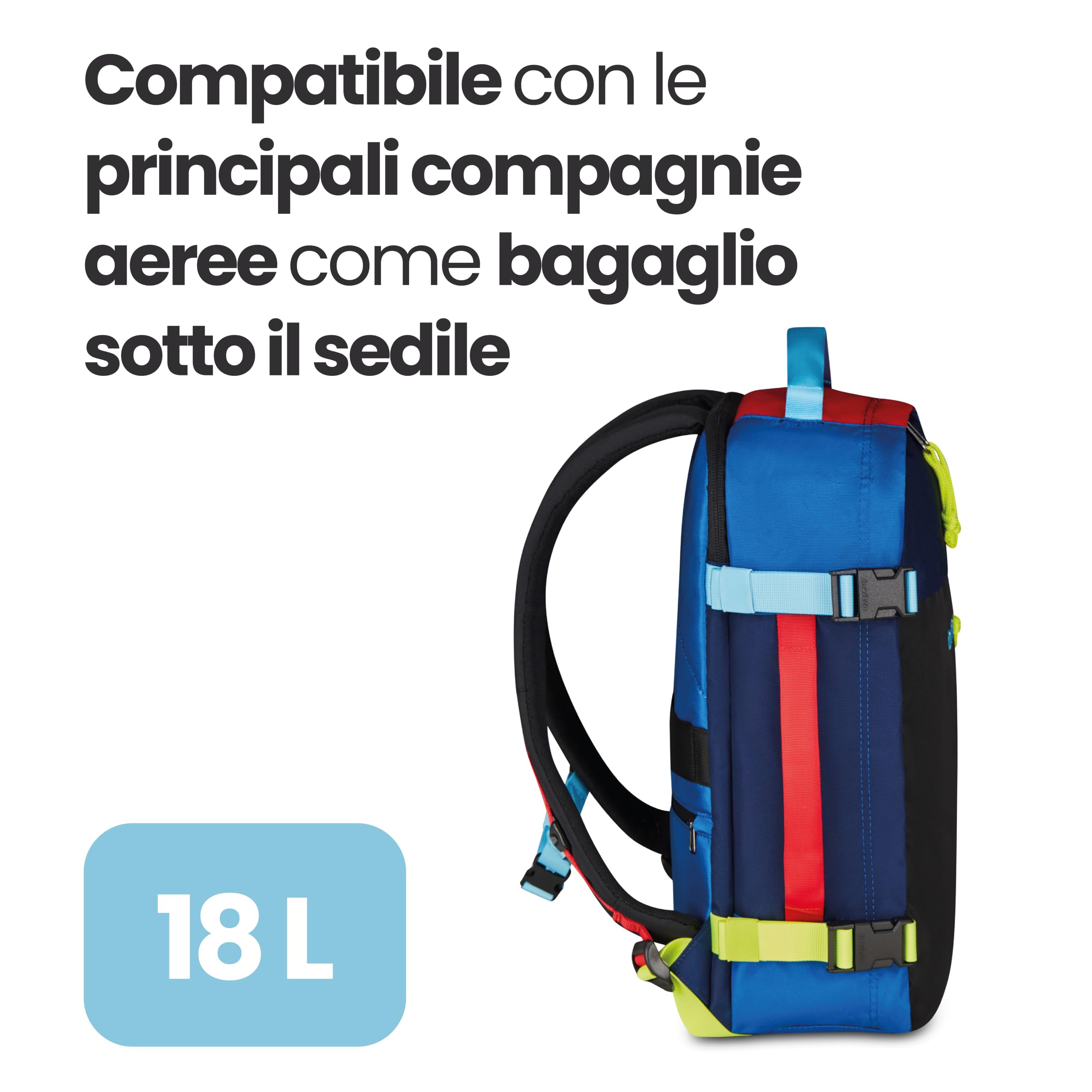invicta-packly-zaino-18l-40x27x14-5-cm-bagaglio-a-mano-con-tasca-pc-15-6-blu-mul image 3