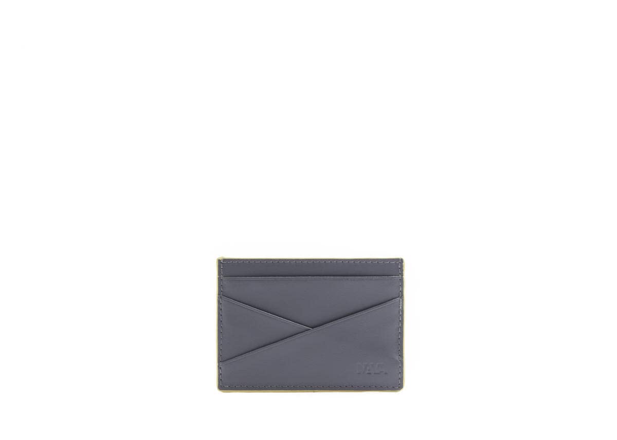 nava-design-flat-porta-carte-pelle-5-cc-rfid-7x10-cm-grigio-giallo image 1