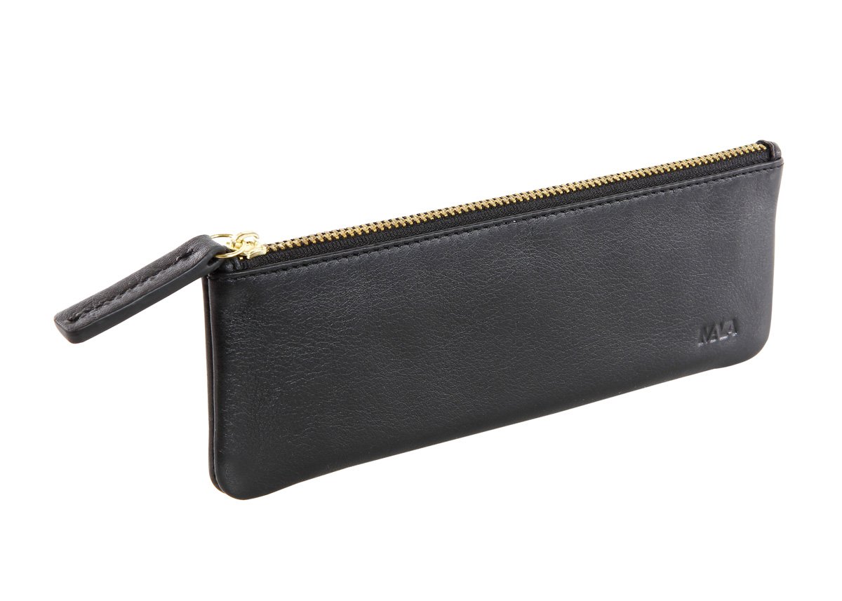 nava-design-smooth-astuccio-sottile-pochette-in-pelle-rosso-con-zip image 4