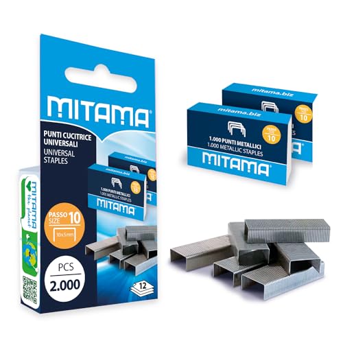 mitama-punti-cucitrice-passo-10-universali-confezione-1000-punti-plastic-free image 2