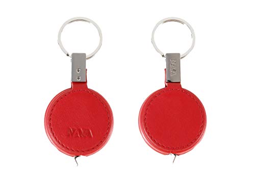 nava-design-smooth-portachiavi-in-pelle-con-metro-integrato-rosso-4x9x2-cm image 4