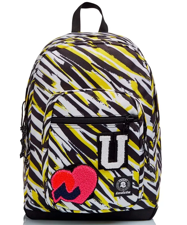 invicta-zaino-scuola-jelek-plain-doppio-scomparto-porta-pc-unisex image 1