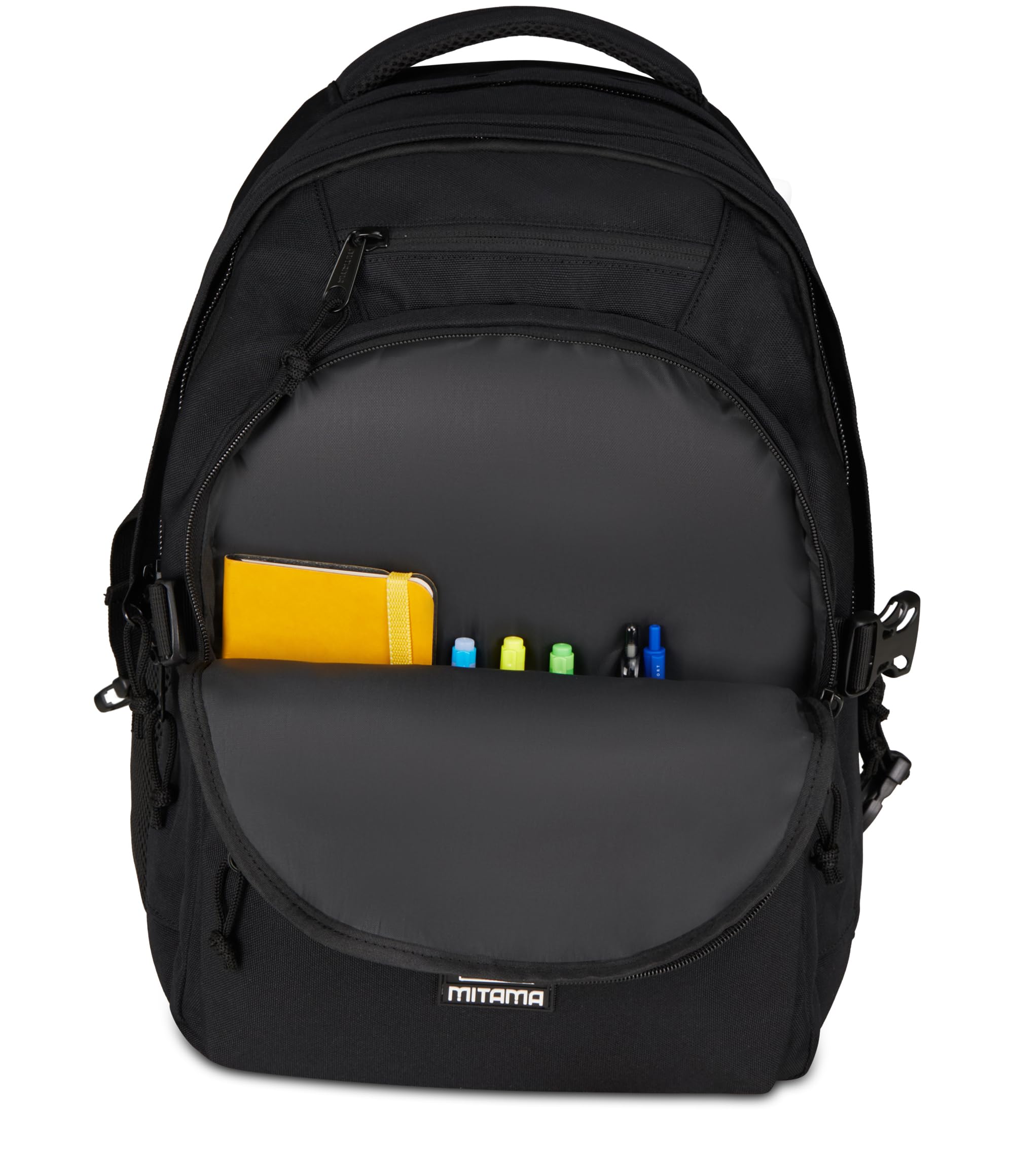 mitama-bdbf-black-out-zaino-scuola-medie-superiori-30l-triplo-scomparto-porta-pc image 7