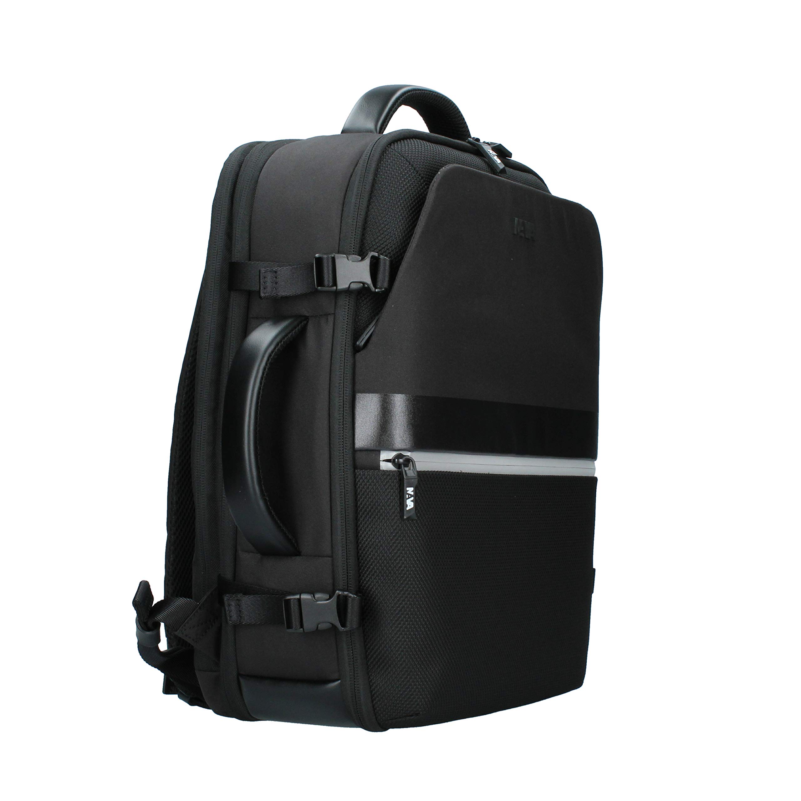 nava-design-aero-zaino-viaggio-3-scomparti-43x30x20-cm-nero-pc image 8