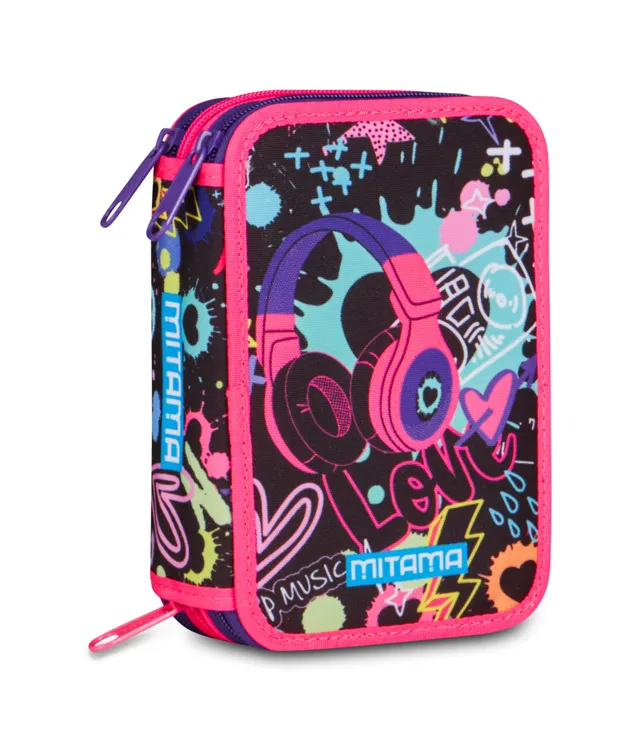 mitama-musiclove-astuccio-triplo-47-pezzi-con-spinny-pen-multicolore image 1